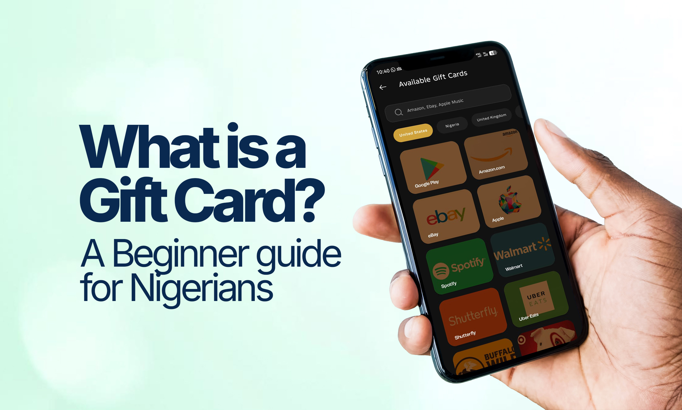 What is a gift card? Nigeria beginner guide