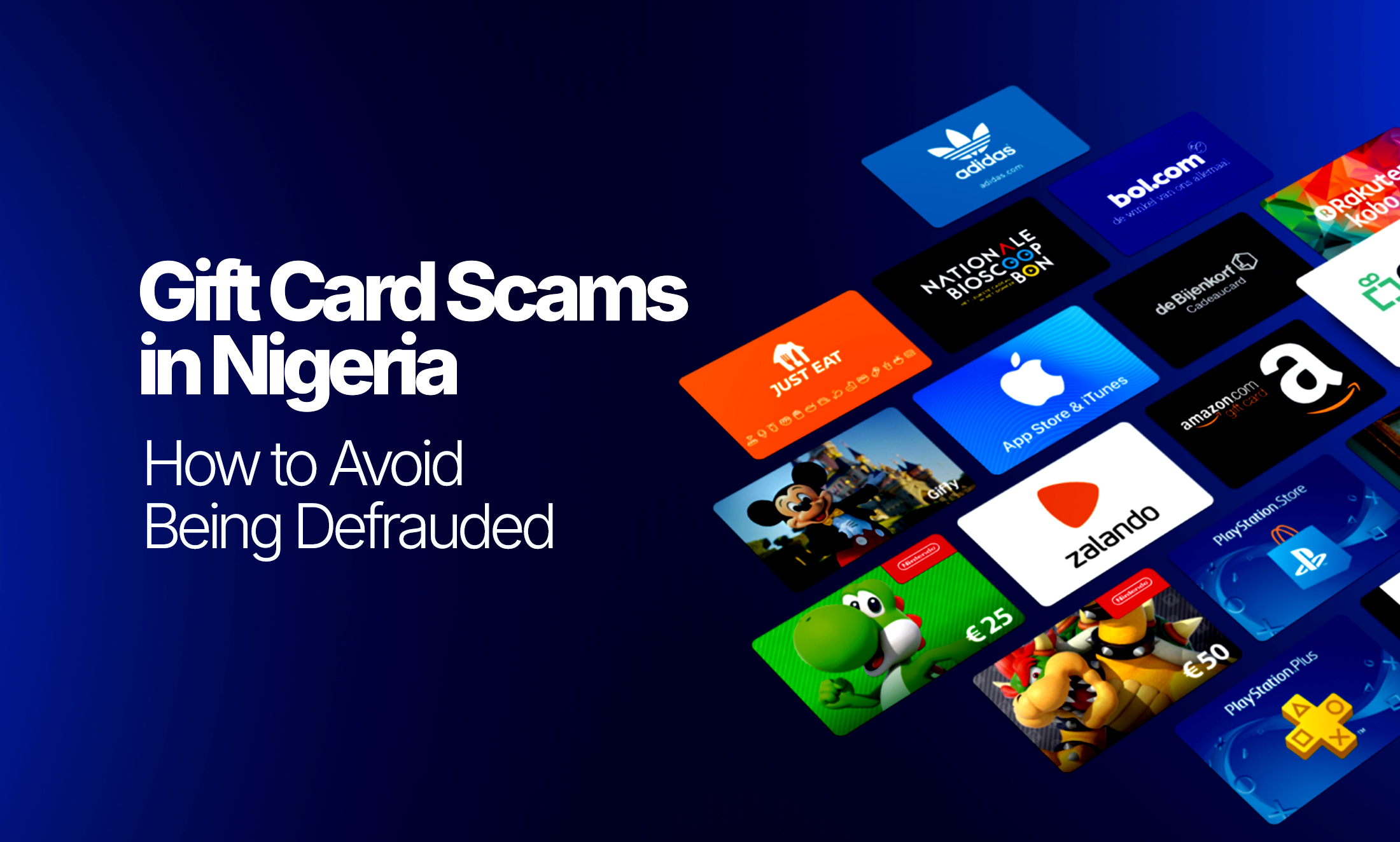 Gift card scams in Nigeria: how to avoid being defrauded